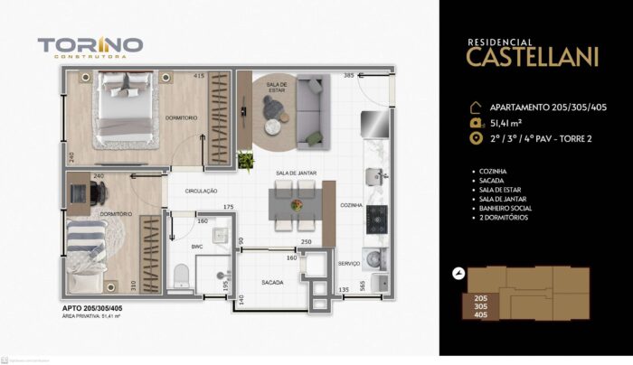 Apartamento - Vargem Grande - Pinhais - Image 7