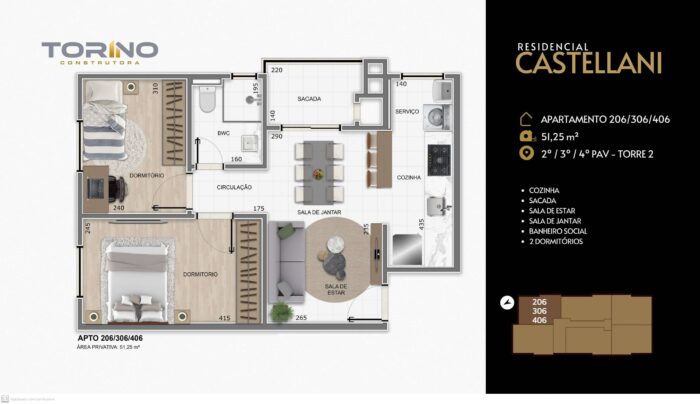Apartamento - Vargem Grande - Pinhais - Image 8