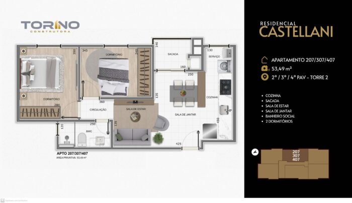 Apartamento - Vargem Grande - Pinhais - Image 9