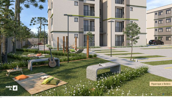 Residencial ARBO - 2 Quartos - Vargem Grande - Pinhais - Image 12