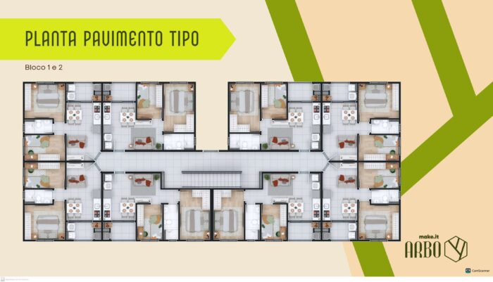 Residencial ARBO - 2 Quartos - Vargem Grande - Pinhais - Image 25