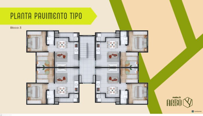 Residencial ARBO - 2 Quartos - Vargem Grande - Pinhais - Image 27