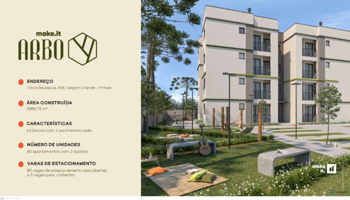 Residencial ARBO - 2 Quartos - Vargem Grande - Pinhais - Image 6
