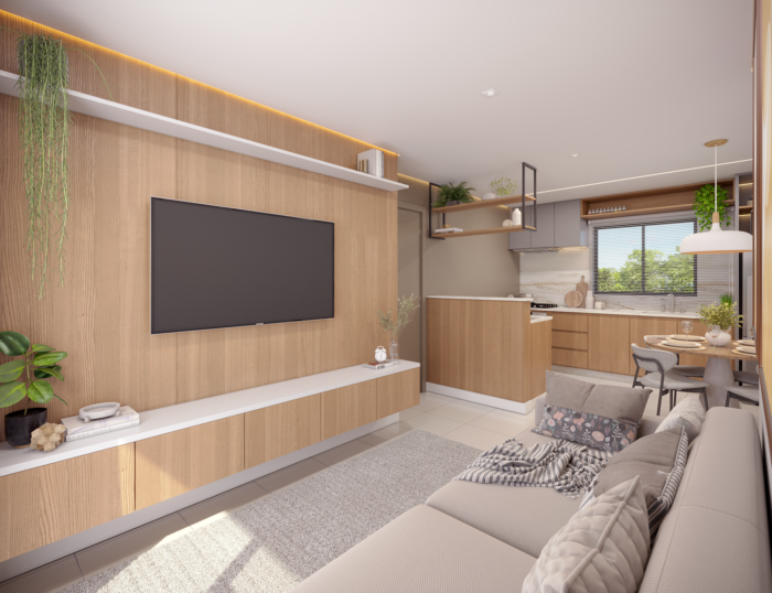 Apartamento 1, 2 e 3 Quartos - Bom Jesus - São José dos Pinhais - Image 9